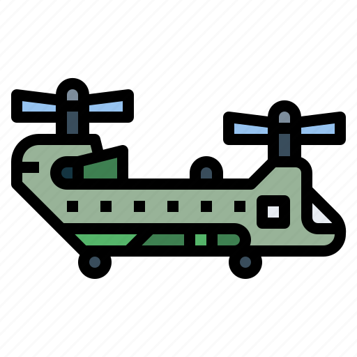 Military, helicopter, airplane, air, force icon - Download on Iconfinder
