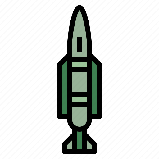 Missile, rocket, weapon, bomb, launch icon - Download on Iconfinder