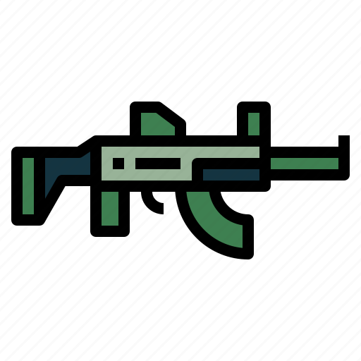 Rifle, weapon, gun, fn, scar, firearm icon - Download on Iconfinder