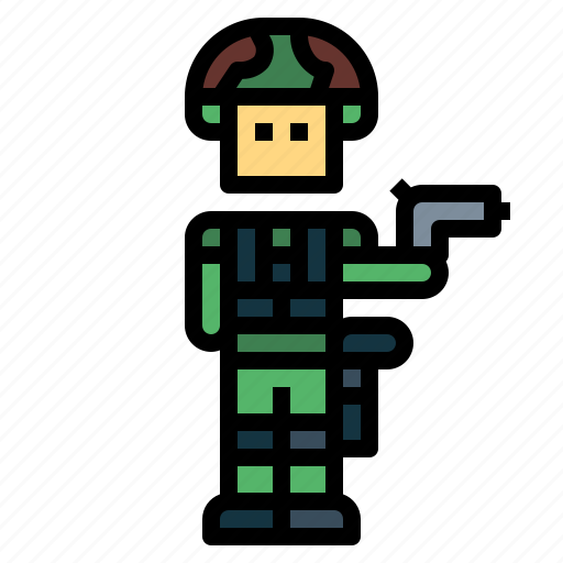 Soldier, army, military, combat, troops icon - Download on Iconfinder