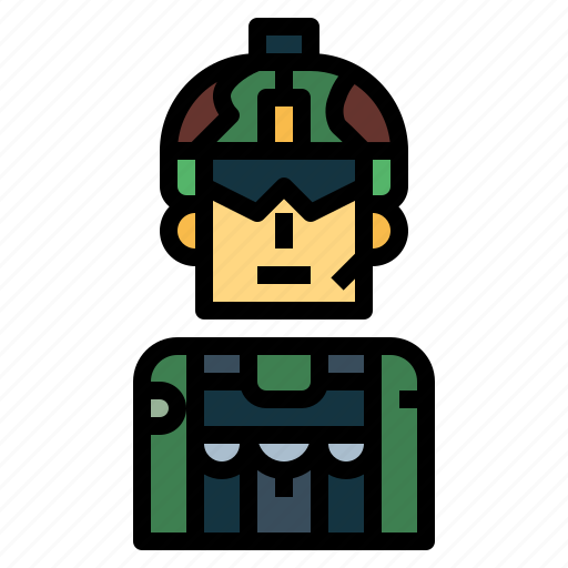 Soldier, army, military, combat, troops icon - Download on Iconfinder