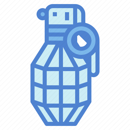 Grenade, bomb, weapon, army, hand icon - Download on Iconfinder