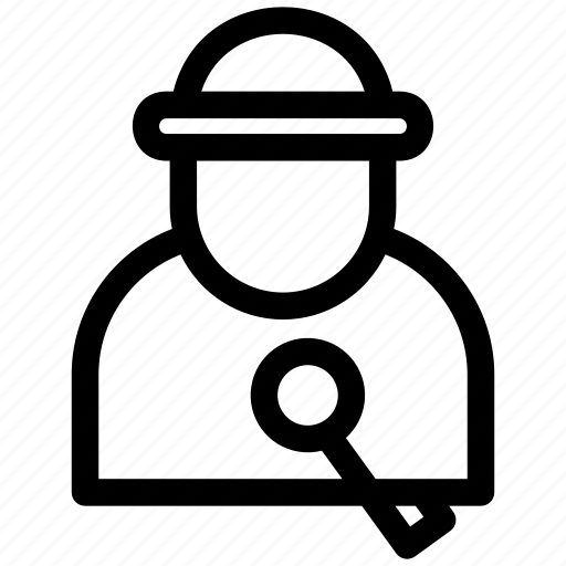 Detective, man, mystery, spy, crime, criminal icon - Download on Iconfinder