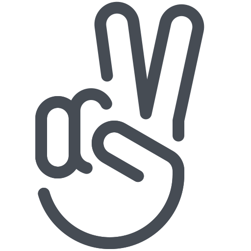 Peace, hand, fingers icon - Free download on Iconfinder