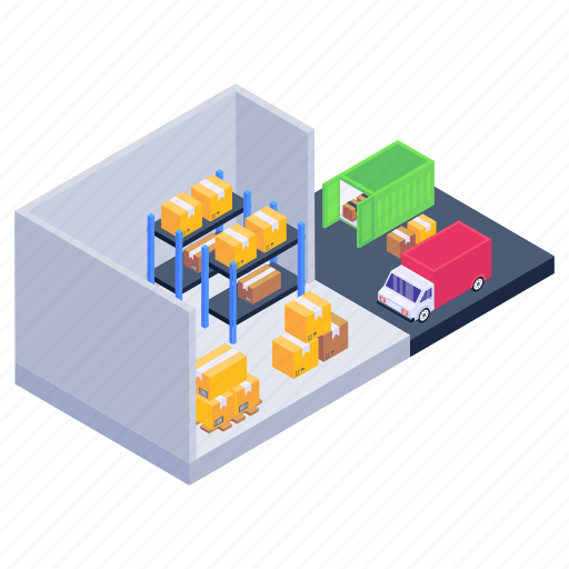 Depot, storehouse, warehouse parcels, depository, stockroom icon - Download on Iconfinder
