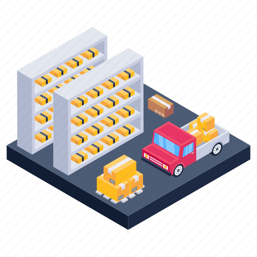 Depot, storehouse, warehouse parcels, depository, stockroom icon - Download on Iconfinder