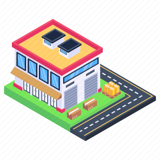 Depot, storehouse, warehouse, depository, stockroom icon - Download on Iconfinder