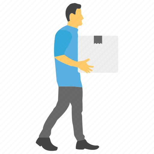 Courier services, delivery boy, delivery man, delivery services, door delivery icon - Download on Iconfinder