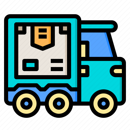 Commercial, goods, management, storage, supply, truck, worker icon - Download on Iconfinder