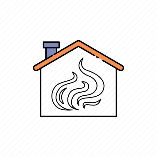 Heating, home, building, house, warm icon - Download on Iconfinder