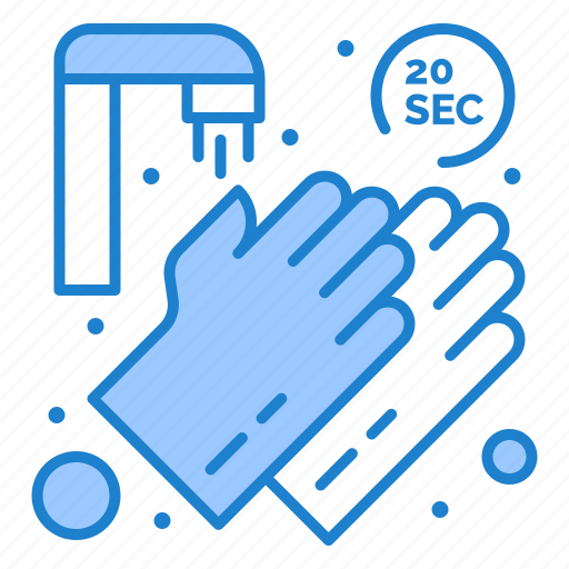 Hands, medical, seconds, twenty, washing icon - Download on Iconfinder
