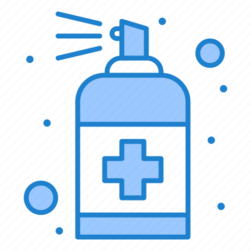 Bottle, hand, handcare, soap, spray icon - Download on Iconfinder