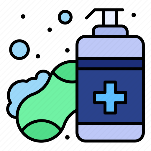Care, hand, hands, sanitizer, soap icon - Download on Iconfinder