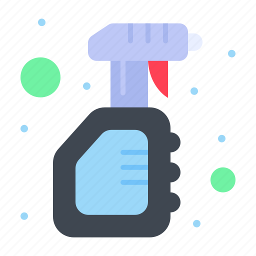 Bottle, cleaning, solid, spray, virus icon - Download on Iconfinder