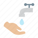 faucet, hand, wash, washing 