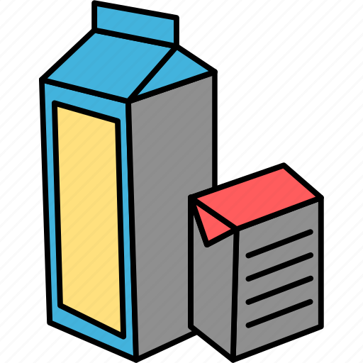 Drink pack, healthy, juice pack, milk pack, organic food, tetra pack icon - Download on Iconfinder
