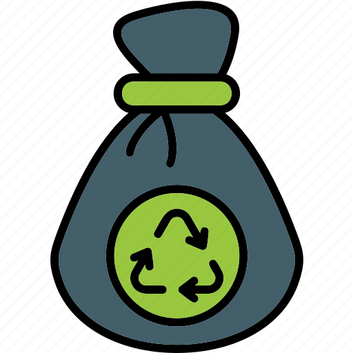 Waste, bag, recycle, recycling, trash, bin, garbage icon - Download on Iconfinder