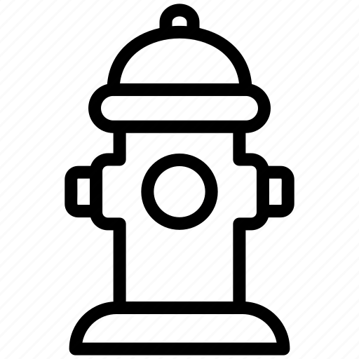 Fire hydrant, hydrant, firefighter, protection, water, emergency, security icon - Download on Iconfinder