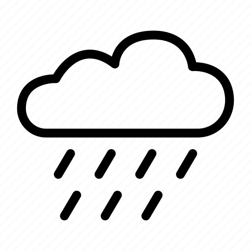 Rain, cloud, rainy, weather, nature, climate, heavy rain icon - Download on Iconfinder