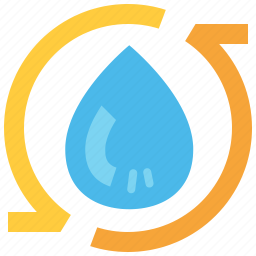 Reuse, water, recycle, renewable, treatment, sustainable, power icon - Download on Iconfinder