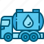 tank, truck, water, tanker, transportation, supply, vehicle 