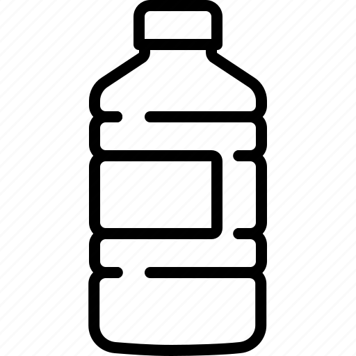 Water, bottle, plastic, recycle, juice, liter, beverage icon - Download on Iconfinder