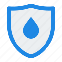 shield, water, water drop, protected, security, teardrop, waterdrop, material, waterproof