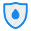 shield, water, water drop, protected, security, teardrop, waterdrop, material, waterproof 