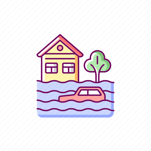 Climate change, pollution, flood, hurricane icon - Download on Iconfinder