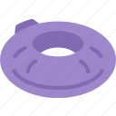 ring, float, rubber, inflatable, swim