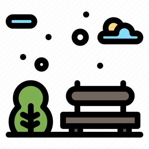 Bench, garden, park icon - Download on Iconfinder