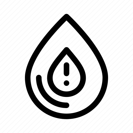 Water, shortage, alert, drought, scarcity, warning icon - Download on Iconfinder