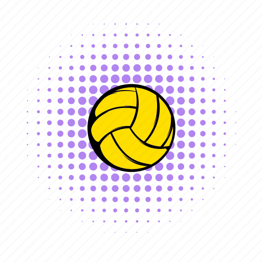 Activity, ball, comics, game, play, sport, volleyball icon - Download on Iconfinder
