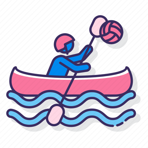 Canoe, water, polo icon - Download on Iconfinder