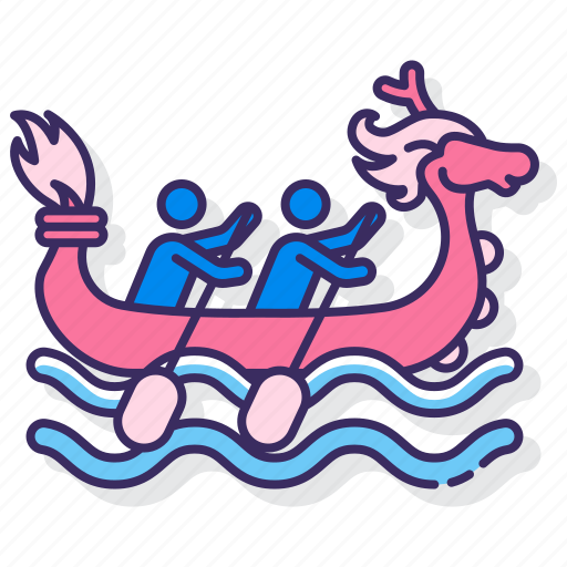 Boat, dragon, racing icon - Download on Iconfinder