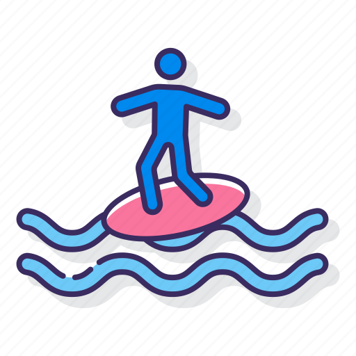 Skimboarding, surfing, water icon - Download on Iconfinder