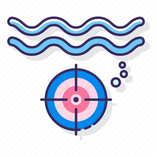 Target, shooting, underwater icon - Download on Iconfinder