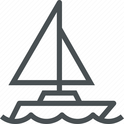 Sailboat, yacht, sea icon - Download on Iconfinder