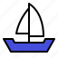 boat, marine vessel, sailboat, ship, vehicle, watercraft 