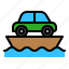 boat, ferry, marine vessel, ship, vehicle, watercraft 