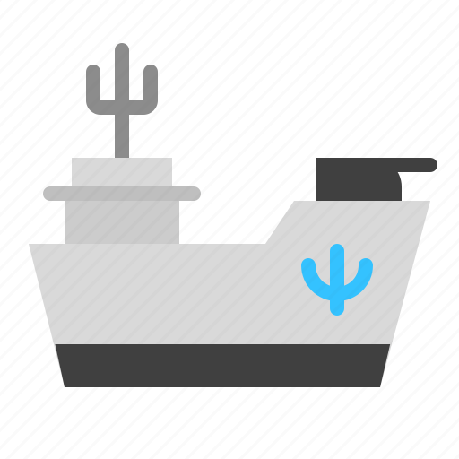 Boat, marine vessel, ship, vehicle, warship, watercraft icon - Download on Iconfinder