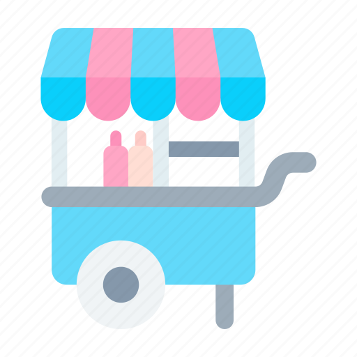 Restaurant, cart, pizza, meal, fastfood icon - Download on Iconfinder