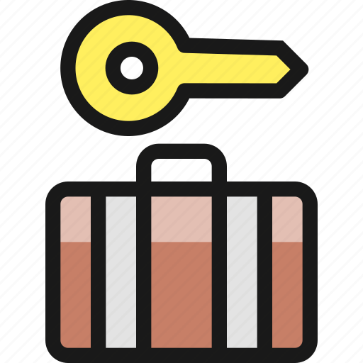 Locker, key, suitcase, room icon - Download on Iconfinder
