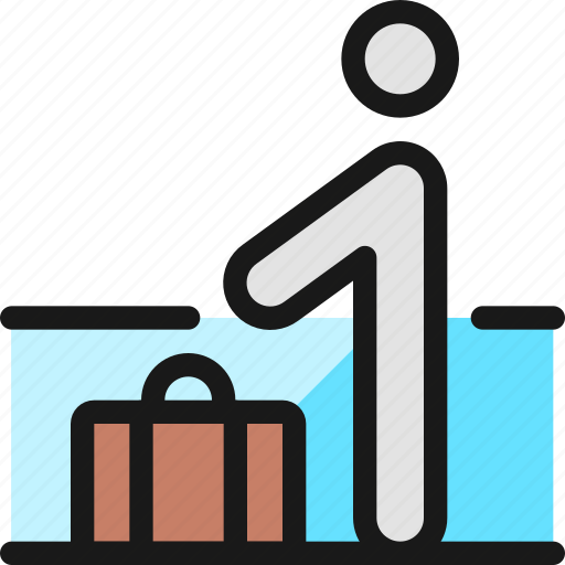 Moving, walkway, luggage icon - Download on Iconfinder