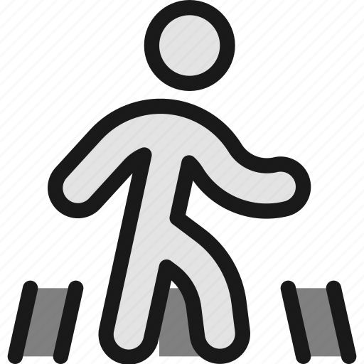 Walking, cross, street icon - Download on Iconfinder