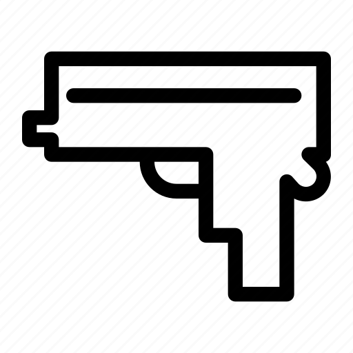 Agram, gun, military, pistol, pubg, shooting, weapon icon - Download on Iconfinder