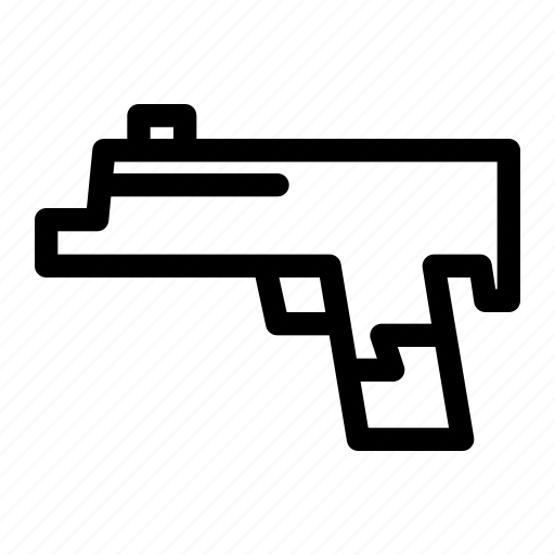 Army, gun, mp40, pistol, pubg, shooting, weapon icon - Download on Iconfinder