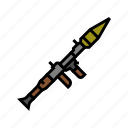 rocket, launcher, weapon, war, gun, military