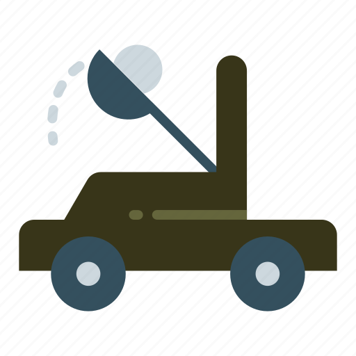 Catapult, military, old, trebuchet, warefare, weapon icon - Download on Iconfinder