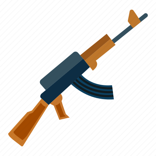Ak47, akm, assault, kalashnikov, rifle, weapon icon - Download on Iconfinder